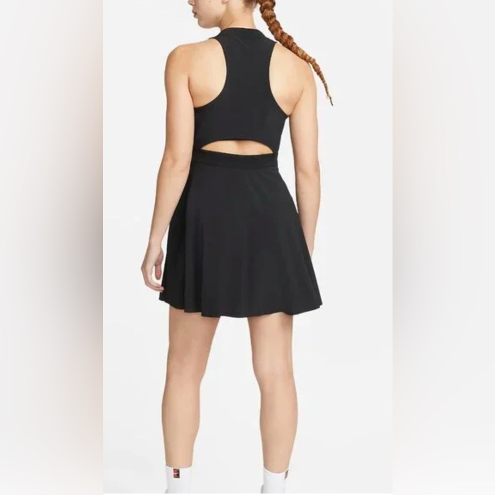 NWT Nike Women's Black Mini Dress - Picture 2 of 6